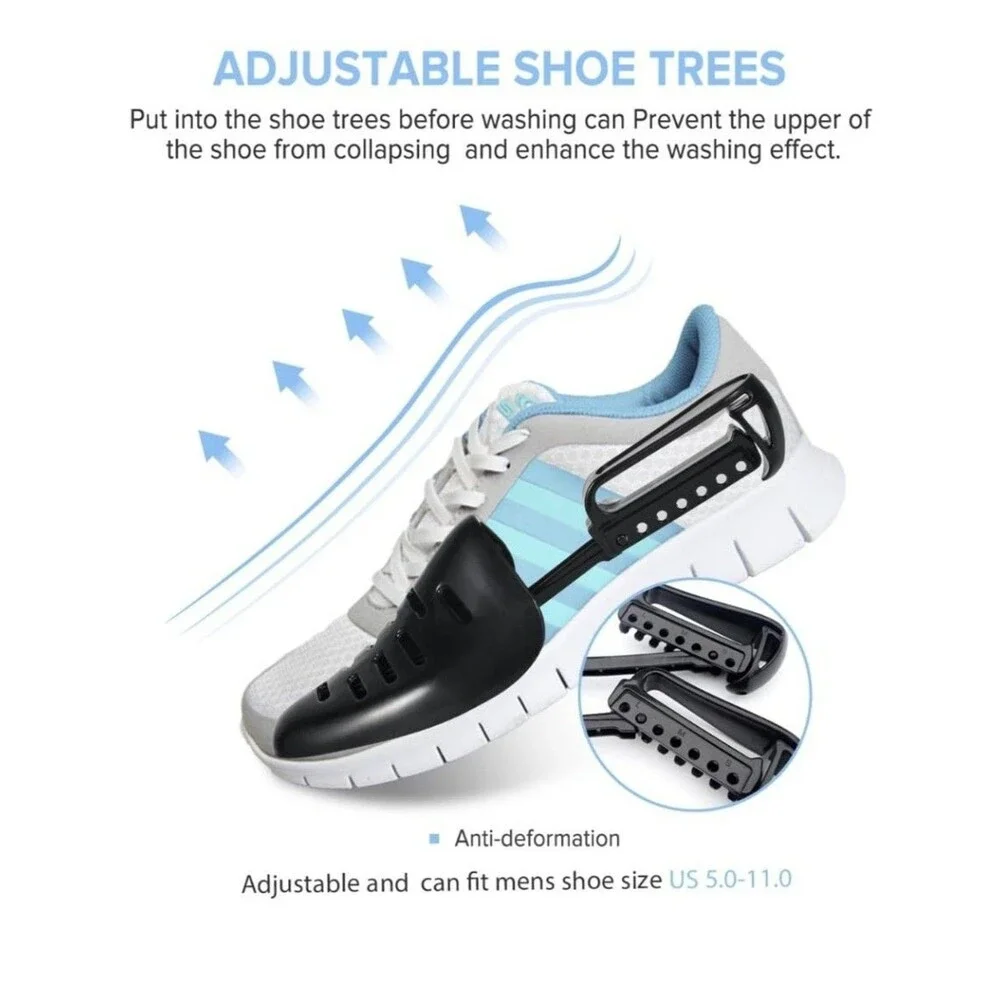 Shoes Laundry Bag Keep Shoes Clean Shoe Wash Bag  Washing Machine 2 Packs Yellow